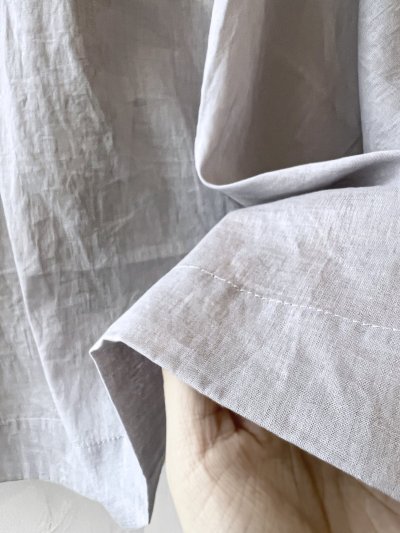 画像9: 【30%OFF SALE】08mab/タンクトップ×トップスset・黒×ライトグレー