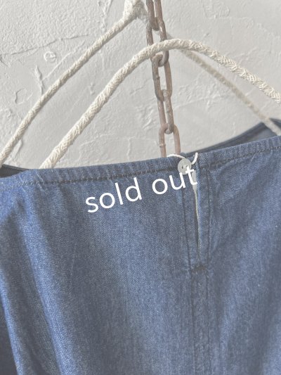 画像7: sorte cuff／インディゴフレアプルオーバー