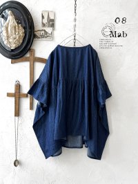 sorte cuff／インディゴフレアプルオーバー