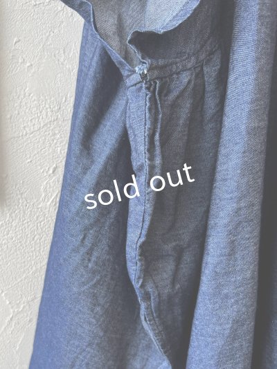 画像3: sorte cuff／インディゴフレアワンピース