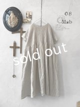 08mab/リネン２wayピンタックワンピース・キナリ