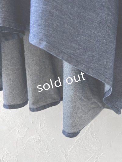 画像4: sorte cuff／インディゴフレアワンピース