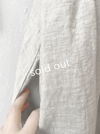 画像10: 08mab/リネン２wayピンタックワンピース・黒