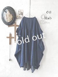 sorte cuff／インディゴフレアワンピース