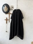画像4: 08mab/リネンシャンブレーAラインワンピース・黒