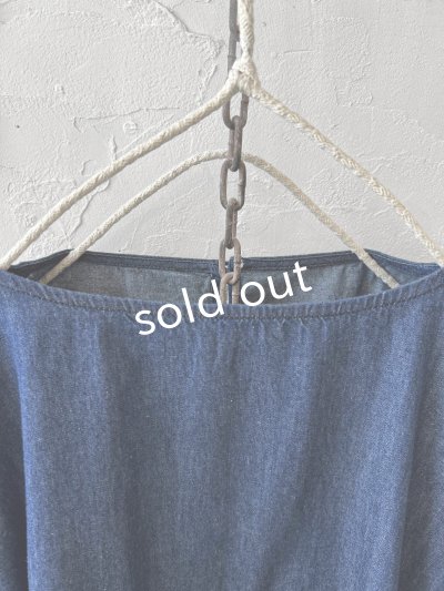 画像5: sorte cuff／インディゴフレアプルオーバー