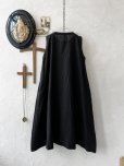 画像9: 08mab/ノースリーブワンピース×トップスset・黒×ライトグレー