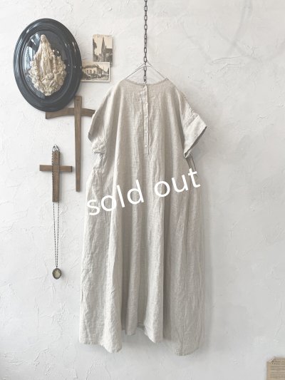 画像9: 08mab/リネン２wayピンタックワンピース・キナリ