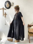 画像13: 08mab/リネン２wayピンタックワンピース・黒