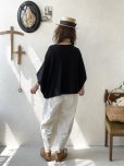 画像12: 08mab/デザインニットプルオーバー・黒