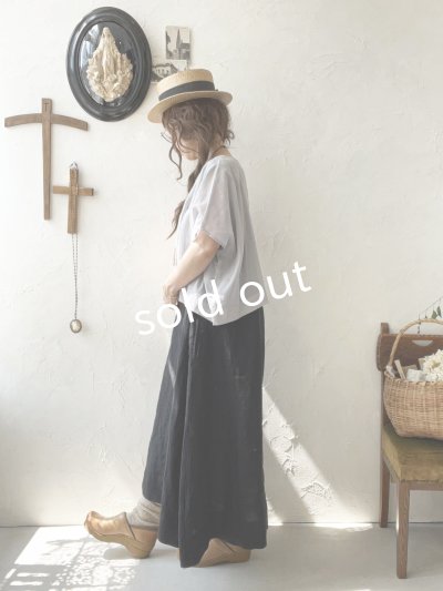 画像16: 08mab/ノースリーブワンピース×トップスset・黒×ライトグレー