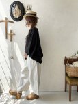 画像8: 08mab/リネンシャンブレーワイドプルオーバー・黒
