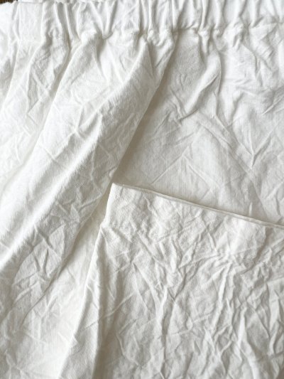 画像2: seasew.／520 ワッシャーコットンペチパンツ・オフ