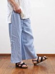 画像8: seasew.／521 リネンワイドペチパンツ・ライトブラウン
