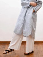 画像4: seasew.／527 ワッシャーコットンワイドペチパンツ・オフ (4)