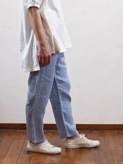 画像7: seasew.／520 リネンペチパンツ・ライトブラウン