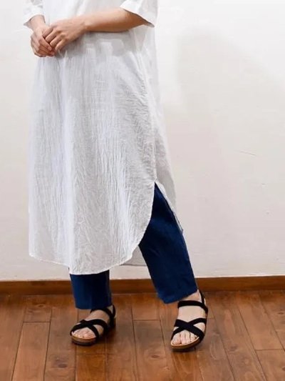 画像5: seasew.／520 リネンペチパンツ・ライトブラウン