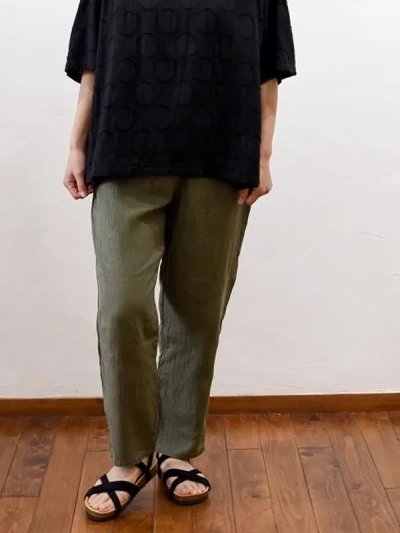 画像4: seasew.／520 リネンペチパンツ・ライトブラウン