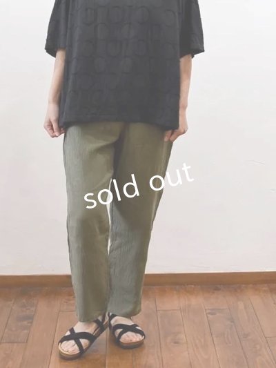 画像4: seasew./520 リネンペチパンツ・カーキ