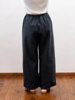 画像8: seasew.／527 ワッシャーコットンワイドペチパンツ・オフ (8)