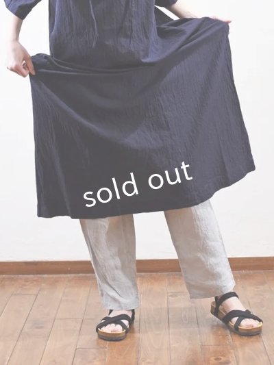 画像6: seasew./520 リネンペチパンツ・カーキ