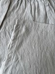 画像2: seasew.／520 リネンペチパンツ・シルバーグレー (2)