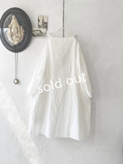 画像10: SO／裁ち切りスキッパーチュニック・オフ