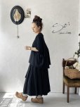 画像1: SO／切り替えワイドプルオーバー・ネイビーブラック (1)