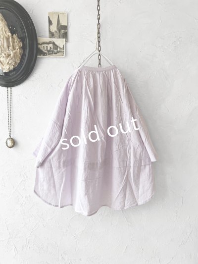 画像5: SO／コットンボイルブラウス・ペールピンク