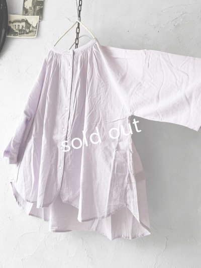 画像4: SO／コットンボイルブラウス・ペールピンク