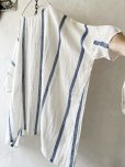 画像5: SO／ガーゼワイドチュニック・ブルーストライプ