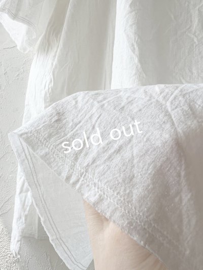 画像8: SO／裁ち切りスキッパーチュニック・ブラック