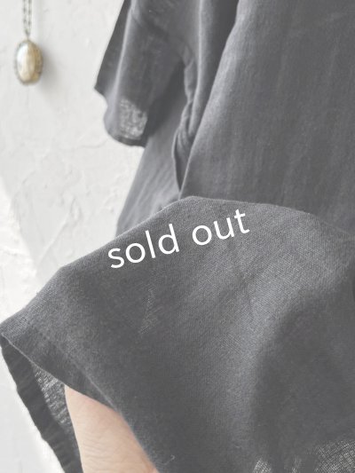 画像3: SO／ガーゼワイドチュニック・ブラック