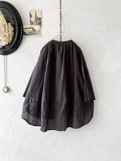 画像6: SO／コットンボイルブラウス・スミ