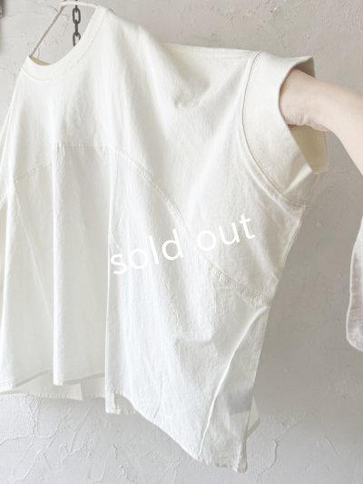 画像8: SO／切り替えワイドプルオーバー・ミルクホワイト