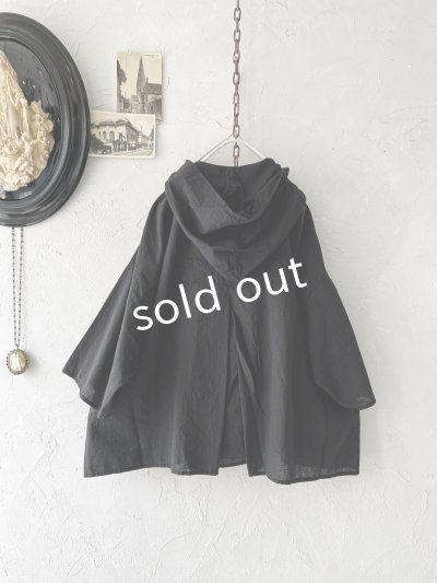 画像5: SO／ライトフィニッシュパーカー・ブラック