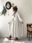 画像2: ubasoku/ピンタック２wayワンピース・生成り (2)