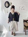画像1: SO／ヘンプコットンカーディガン・チャコール (1)