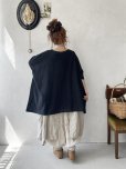 画像9: SO／ガーゼワイドチュニック・ブルーストライプ