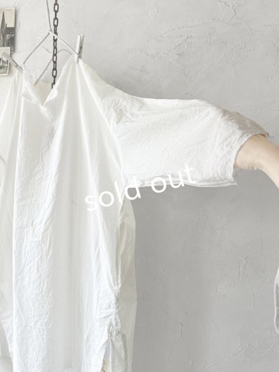 画像7: SO／裁ち切りスキッパーチュニック・オフ