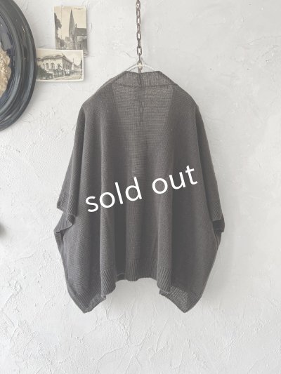 画像6: SO／ヘンプコットンカーディガン・チャコール