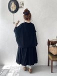 画像9: SO／切り替えワイドプルオーバー・ネイビーブラック