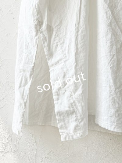 画像4: SO／裁ち切りスキッパーチュニック・オフ