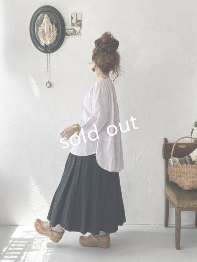 画像12: SO／コットンボイルブラウス・オフ