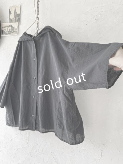 画像4: SO／ライトフィニッシュパーカー・ブラック