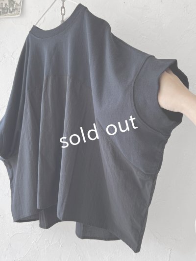 画像6: SO／切り替えワイドプルオーバー・ネイビーブラック