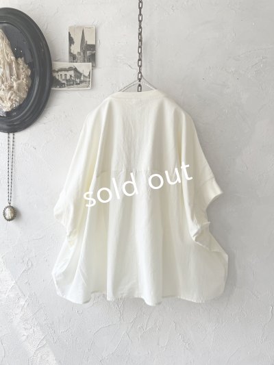 画像10: SO／切り替えワイドプルオーバー・ミルクホワイト