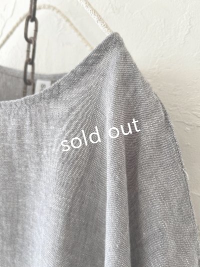 画像3: SO／ガーゼワイドチュニック・グレー