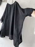 画像5: SO／ガーゼワイドチュニック・ブラック
