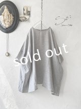 SO／ガーゼワイドチュニック・グレー
